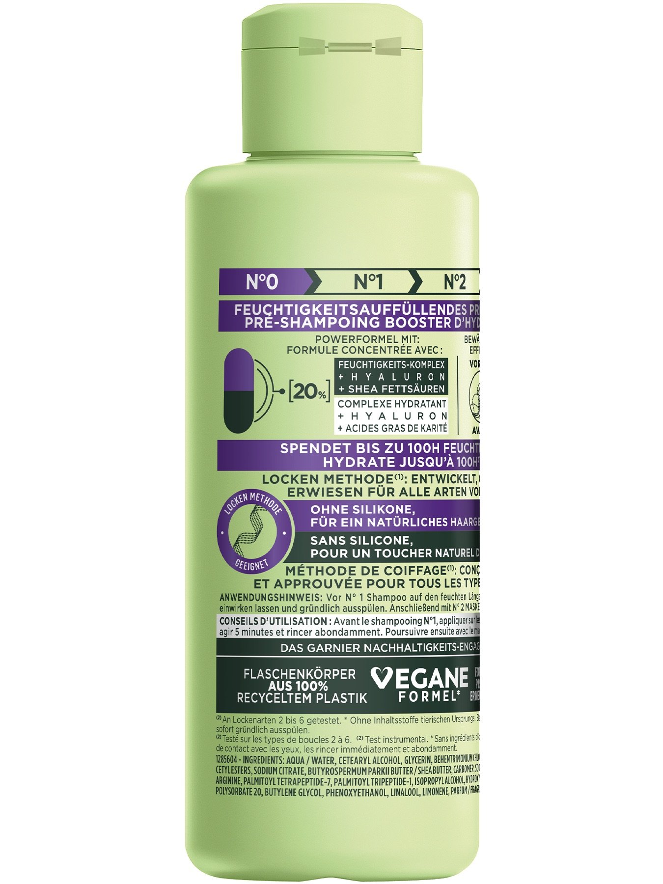 Fructis Locken Methode Feuchtigkeitsauffüllendes Pre-Shampoo - Produkt Ansicht links